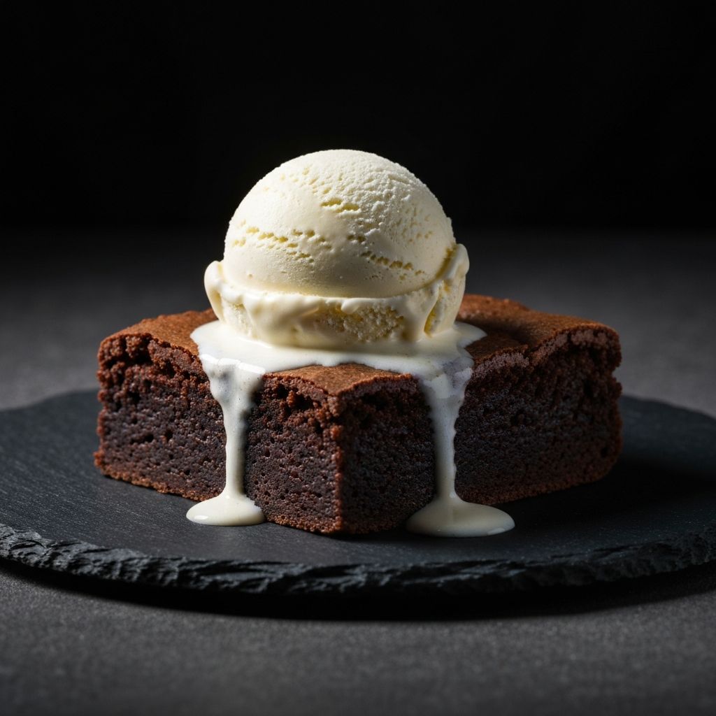 Sobremesa do cardápio