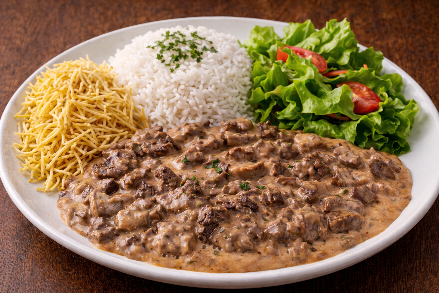 Strogonoff de Carne